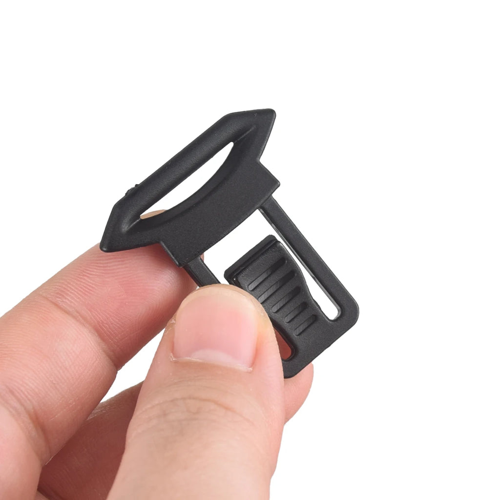 Helmet Goggle Swivel Clips Set for Helmet Side Set Helmet Mount Helmet Accessories PlasticMaterial Installation Helmet Side Rail