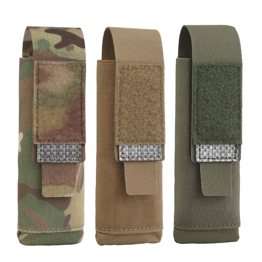 Tactical Tools Pouch MOLLE Outdoor Camping Hunting Flashlight Storage Bag Airsoft Vest Plate Carrier Portable Waist Belt Bag