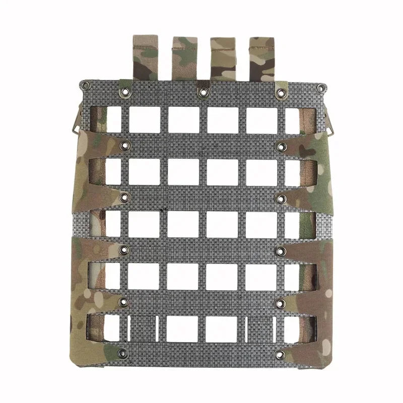 Tactical Lightweight Plate Carrier Vest Expand Gear Holder MOLLE Zipper Back Panel Board Outdoor Hunt Protective Equipment Vest