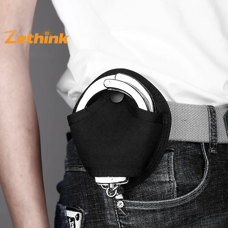 Outdoor Tactical Multifunctional Universal Quick Pull Handcuff Bag Tactical Universal Handcuff Waist Professional Sports Waist B