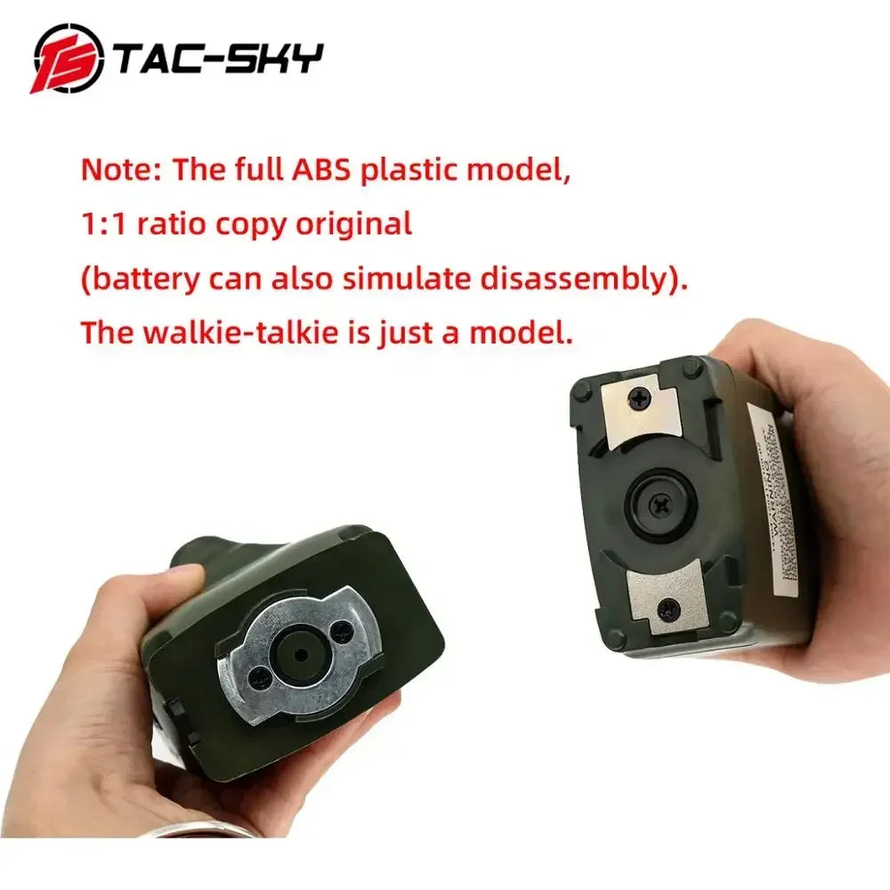 TS TAC-SKY AN / PRC 152 Virtual Walkie-talkie Model (no Functionality)  PRC152 Box for Tactical U94 6pin Ptt for Baofeng Radio