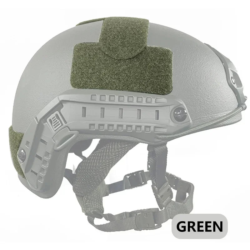 FAST Helmet Patches – Hook & Loop Magic Stickers, No Hole Version for Tactical Helmets