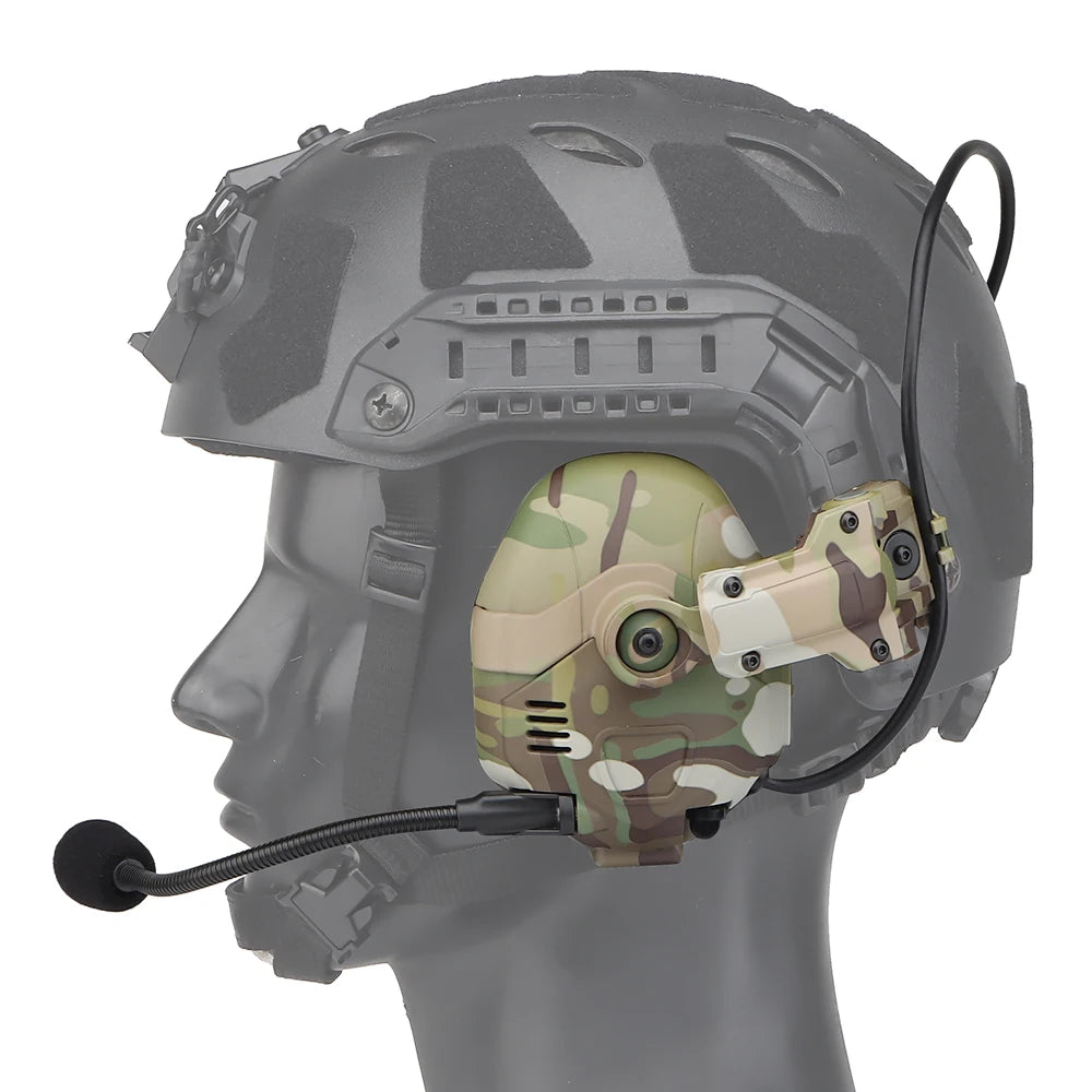 Bluetooth Electronic Anti-noise Shooting Headset Tactical Hunting Noise Reduction Protection Earmuffs Wireless BT Headphones