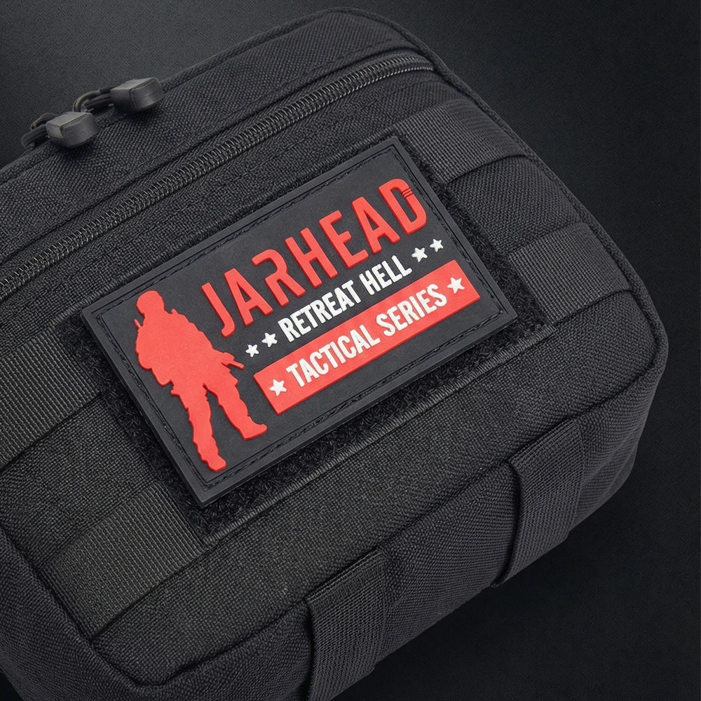 Tactical MOLLE EDC Pouch 600D Nylon Waist Pack EMT Utility Tool Pouches Organizer Bag for Outdoor Hiking Camping Hunting Travel