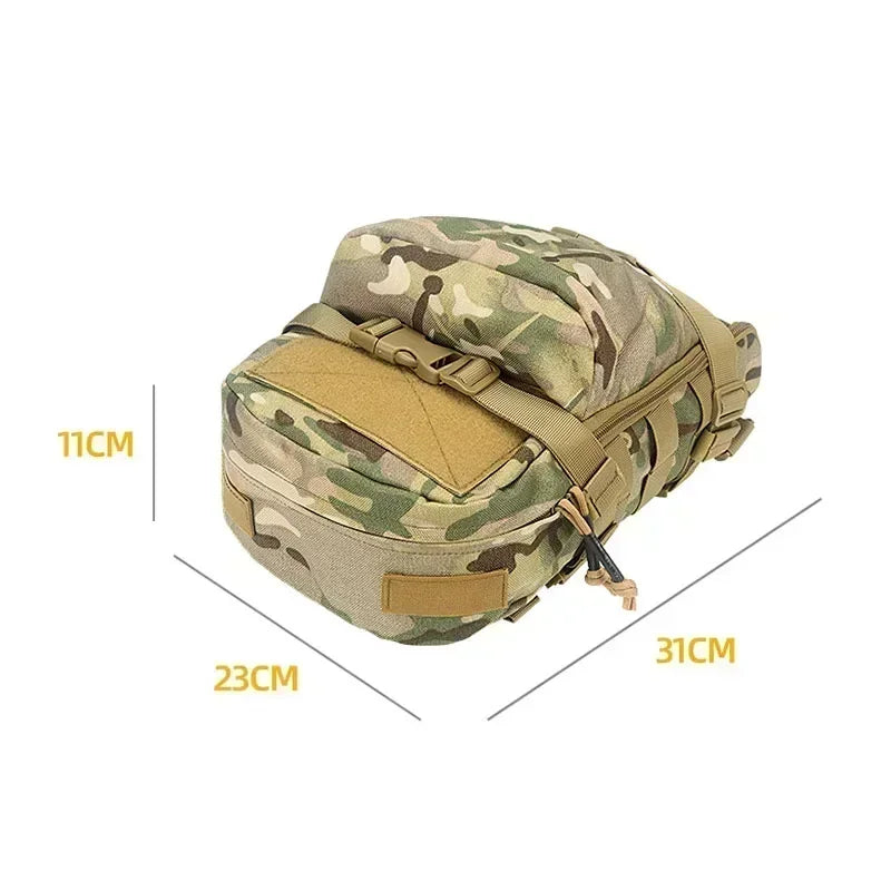 Tactical Hydration Pack Lightweight Waterproof Nylon Bag Outdoor Camping Hunting Sports Backpack Bag Mini Back Panel Water Bag