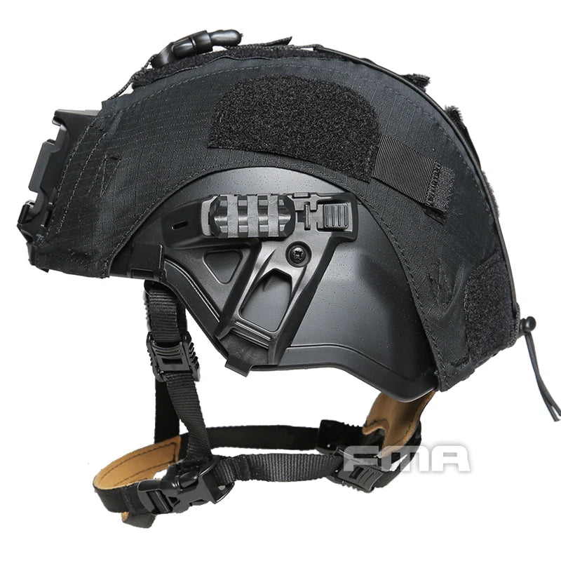 FMA Outdoor Tactical Combat IHPS Helmet Heavy Version 19 Series Helmet V-shaped Guide Rail 7mm Thick Helmet w/Cover