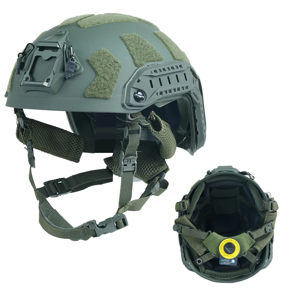 BOOIU FAST Tactical Helmet MH Wendy Suspension Lightweight ABS Airsoft Paintball Outdoor Hunting Safety Protective Gear