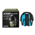 ZOHAN Electronic Hearing Protection Shooting Earmuffs Ear Protection Hunting Protective Anti-noise Headphone for Women Ear Muff
