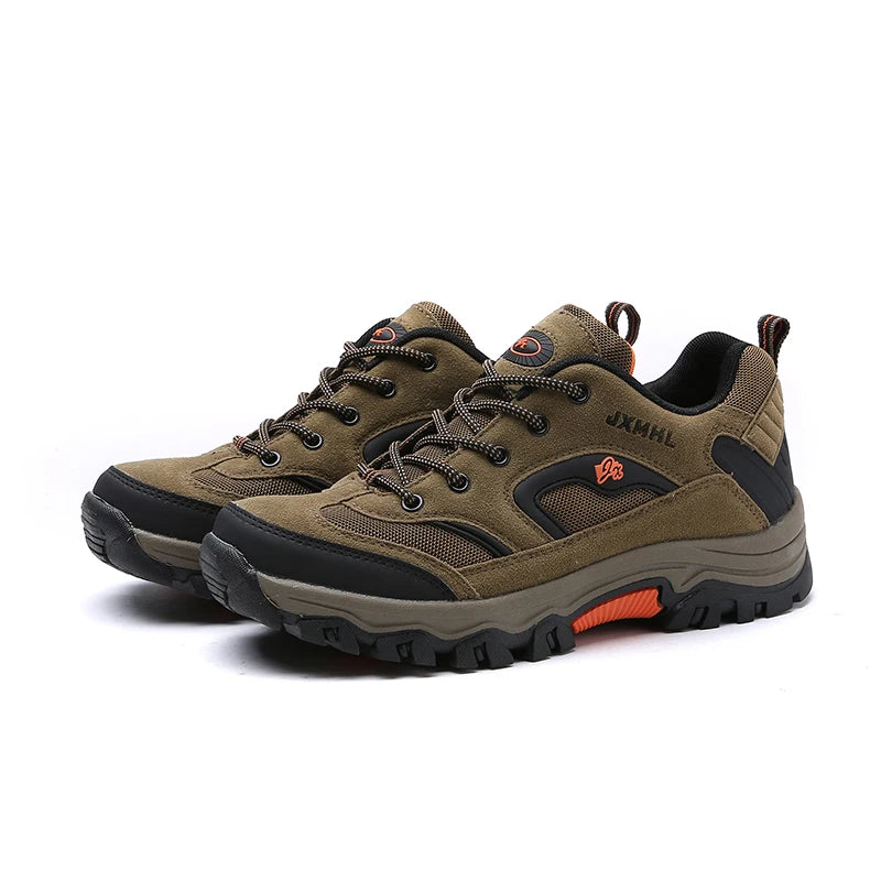 MIXIDELAI 2026 New Brand Spring Fashion Outdoors Sneakers Breathable Men's Shoes Mens Combat Desert Casual Shoes Plus Size 36-47
