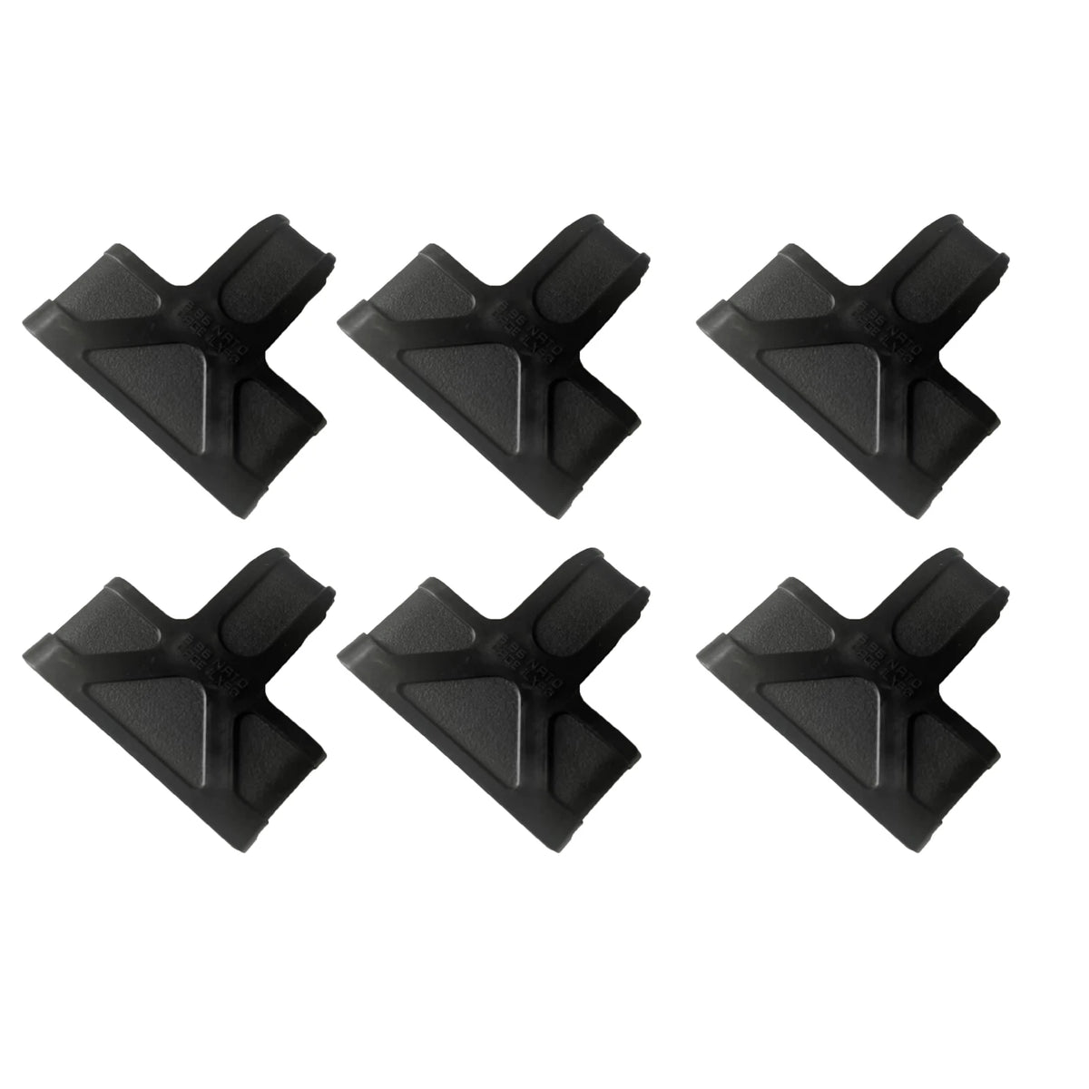 1-12X Outdoor Tactical AK 5.56 Rubber Cage Loop Pull Magazine Rubber Glove Sleeve Cover For M4 M14 M16 Fast Mag Protective Case