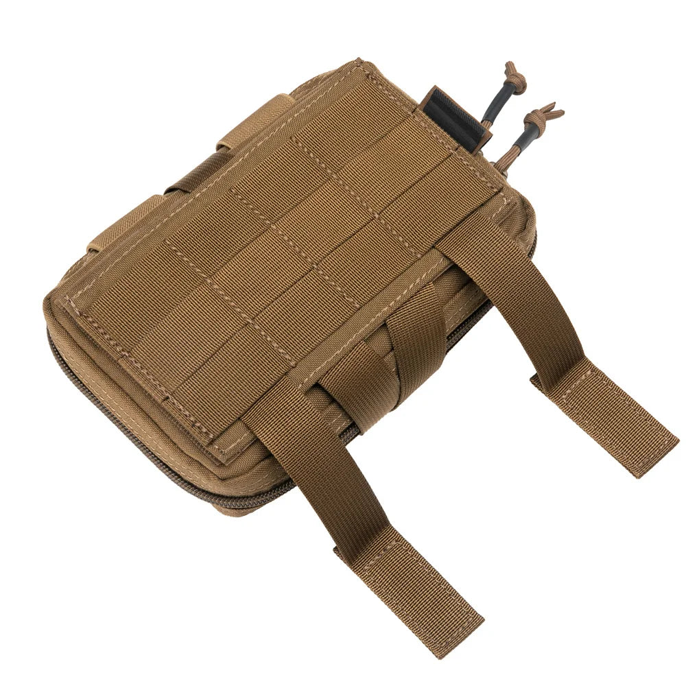 Tactical EDC Waist Bag First Aid Kit Outdoor Camping Tool Pouch Nylon Molle Fanny Pouches Hunting Waist Pocket Vest Accessories