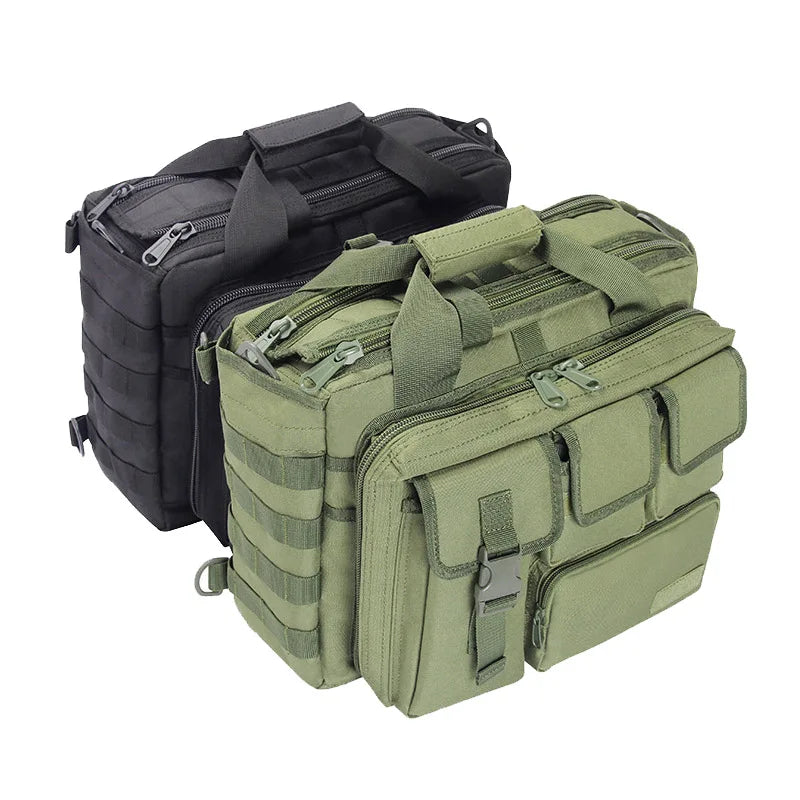 Tactical Shoulder Bag Hunting Airsoft Pistol Gun Bag High Capacity Outdoor Sport Handbag For Travel Hiking Camping