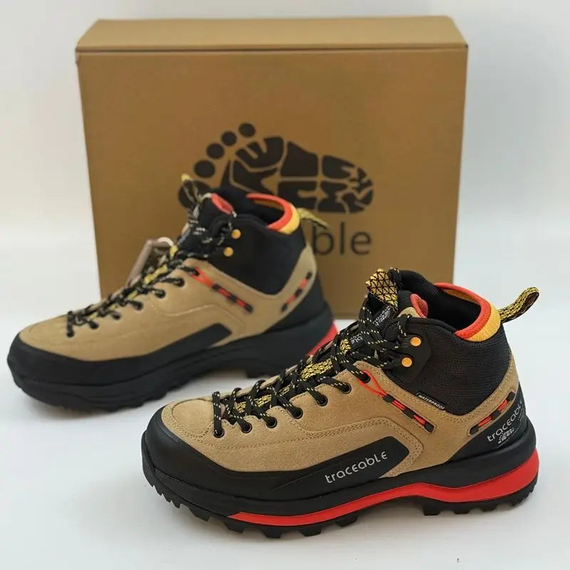 Classic Brand Comfortable Anti Slip Mountain Climbing Boots Top Quality Wearable Trekking Sneakers Spring/Autumn Hunting Shoe