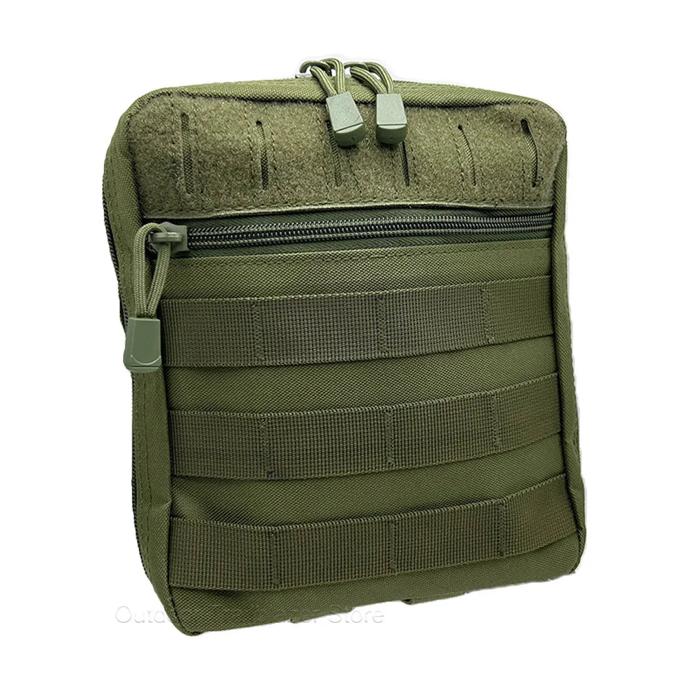Tactical Admin Multi-Purpose Pouch Molle Admin Pouch Laser-Cut Utility Pouch Modular EMT EDC Tool Bag Hunting Accessories
