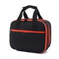 Gun Carry Case Tactical Double Layer Bag with Pistol Magazine Holster EDC Organizer Portable Handgun Weapons Transport Case
