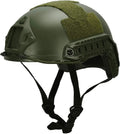 BOOIU Airsoft Fast MH Tactical Helmets Style Simple Quick Version Protective Gear for Outdoor Sports Paintball Games