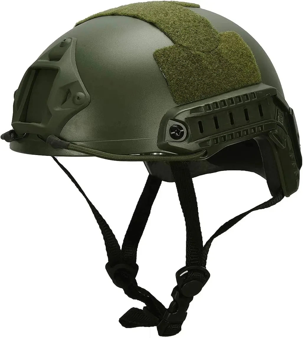 BOOIU Airsoft Fast MH Tactical Helmets Style Simple Quick Version Protective Gear for Outdoor Sports Paintball Games