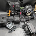 Call of Duty 19 Complete Set of Tactical Equipment Night Raid Ghost Airsoft Cosplay Prop with Vest Hemlet Belt Set for CS Gaming