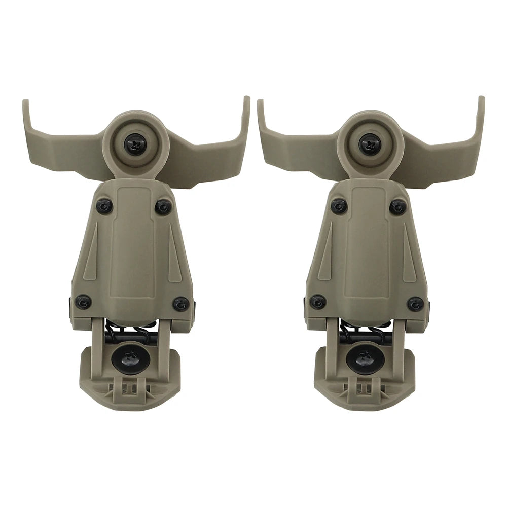 Tactical Helmet ARC Rail Adapter for Howard Wright Honeywell Impact Sport for Tactical Hearing Protection Shooting Headset