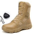 High-Top Work Boots Indestructible Safety Shoes Men Steel Toe Shoes Puncture-Proof Sneakers Male Shoes Men Non Slip Work Shoes
