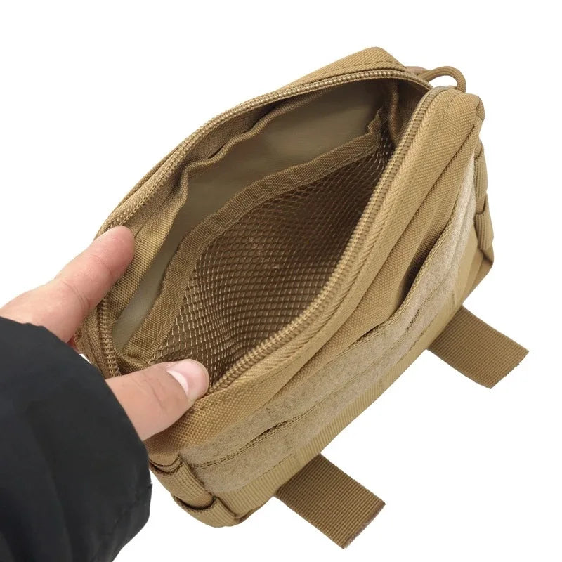 Tactical Pouch EDC Tool Storage Kit Molle System for Hunting Accessories Multifunctional Mobile Phone Case Bag Exploration Hike