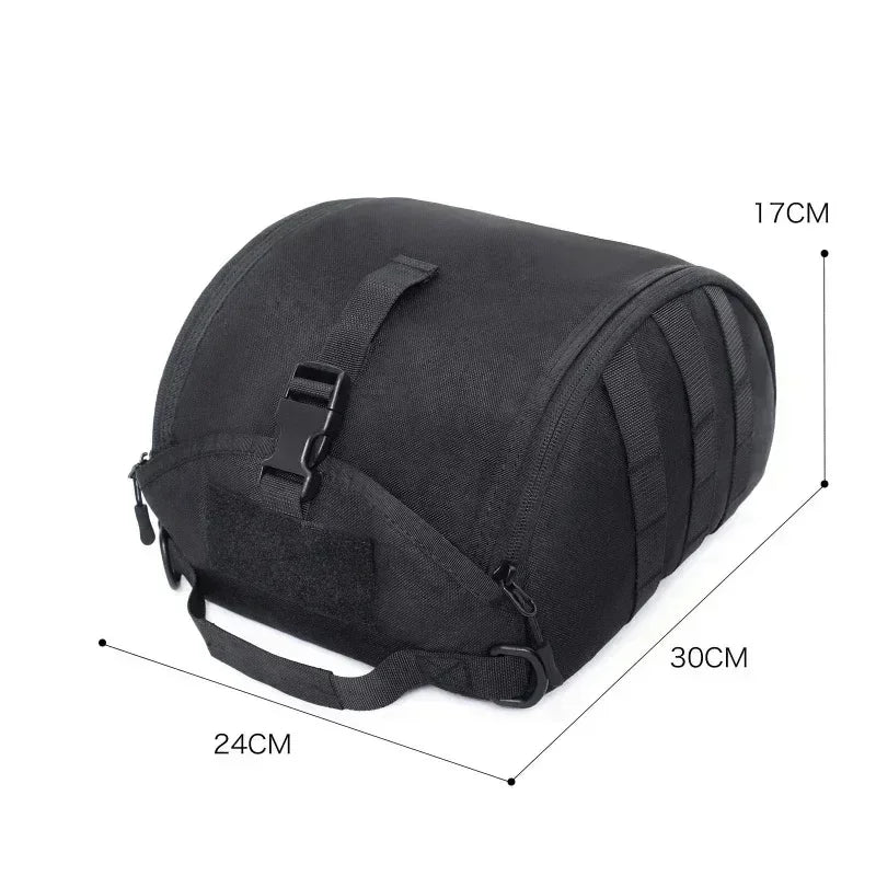 Tactical Helmet Bag Pack Multi-Purpose Molle Storage Carrying Pouch for Sports Hunting Shooting Combat Helmets military helmet