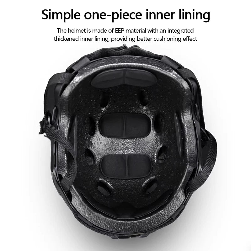 FAST Economy Edition Anti-riot helmet Set, real-person cs field battle tactical equipment, quick disassembly lightweight helmet