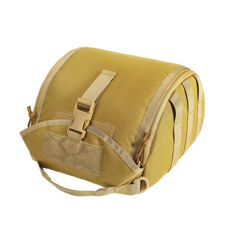 Tactical Helmet Bag Pack Multi-Purpose Military Carrying Pouch Helmets Storage Bag for Sports Hunting Shooting Combat