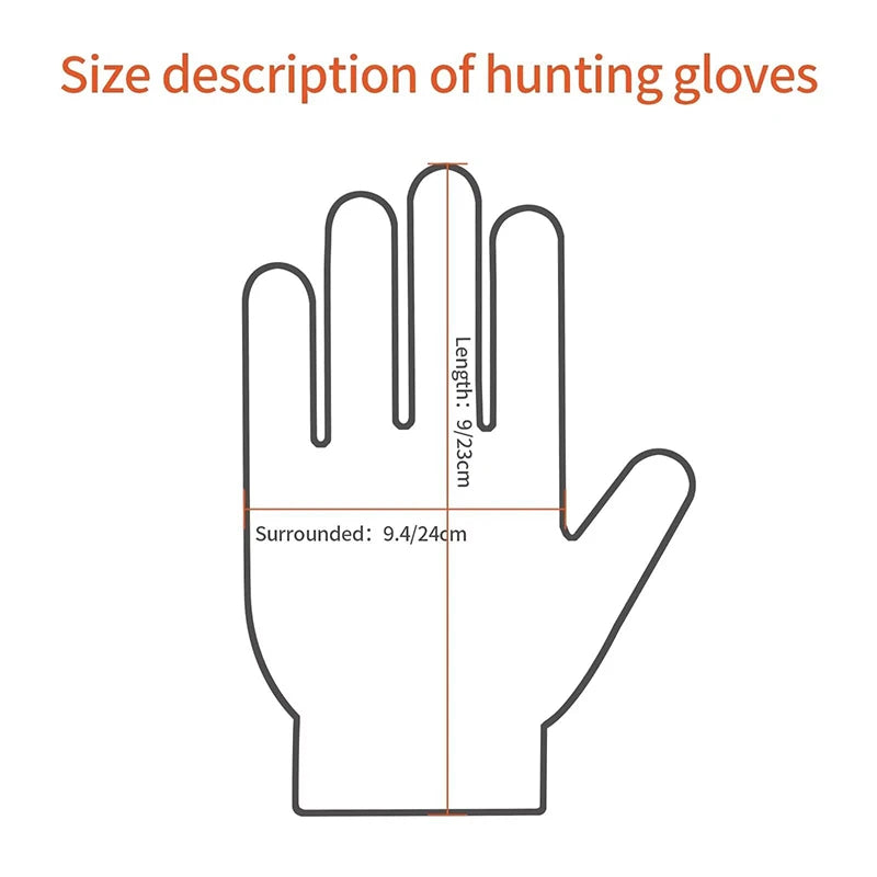 Hunting Gloves Tactical Equipment Accessory Shooting Tactical Gear Tree Camo Gloves For Men Women Hunting Accesorries Equipment