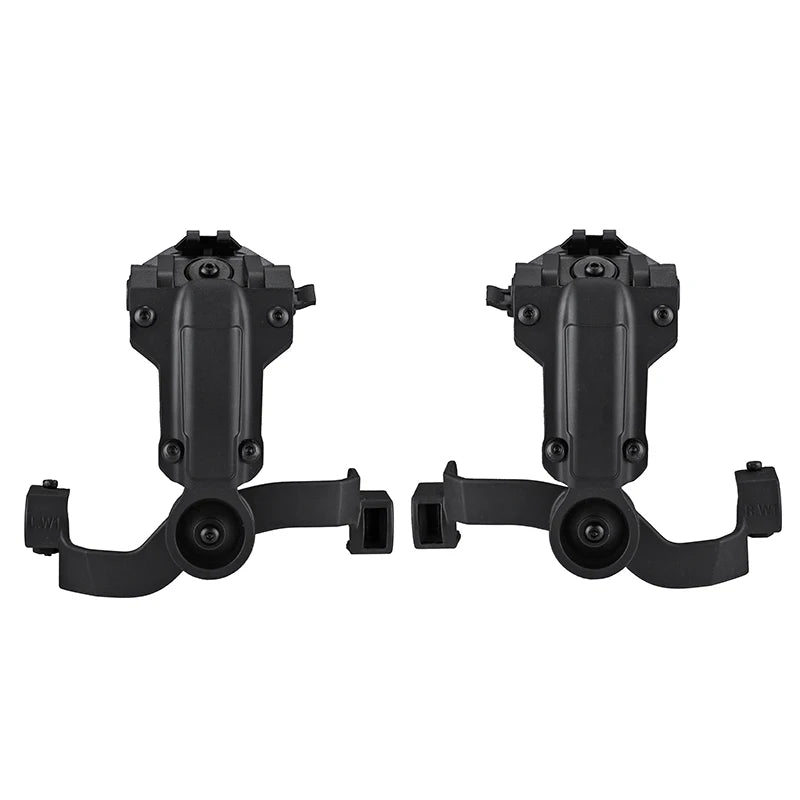 Tactical Headset Bracket Kit Pro Multi Angle Rotating Adapter for OPS-Core ARC & Team Wendy M-LOK Rails