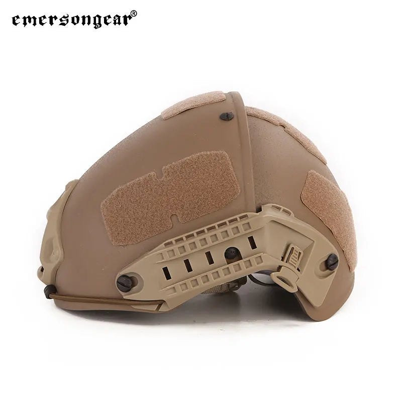 Emersongear Fast Helmet AF Style Tactical Helmet W Shroud Head Protective Gear Headwear Airsoft Outdoor Sports Hunting Cycling