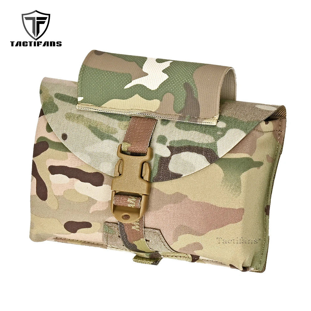 TACTIFANS IFAS IFAK Pouch Rapid Deployment Medical Pouch Elastic Integrated Tourniquet Holder Stretch Pocket Outdoor Hunting Bag