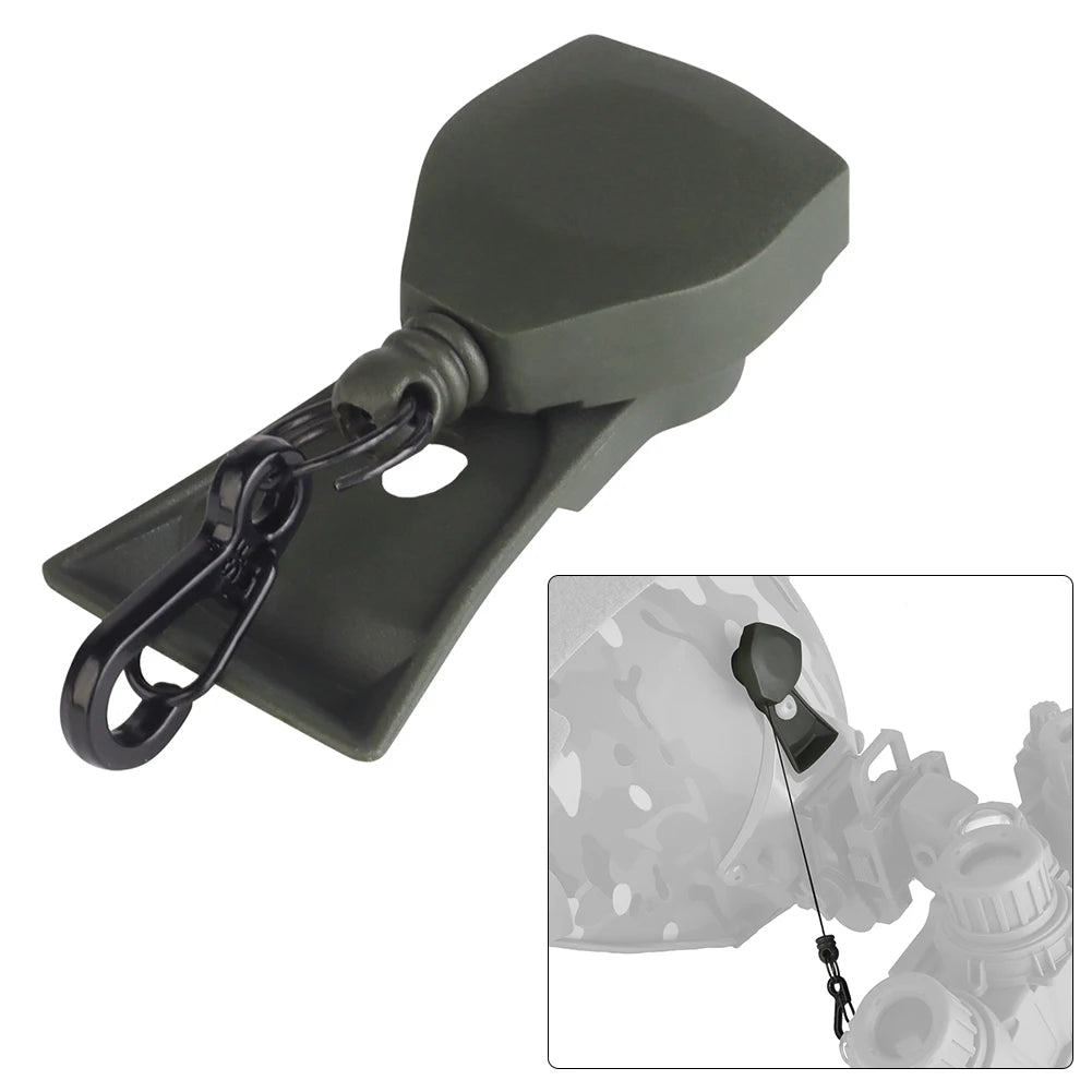 Helmet VAS NVG Base Lanyard 360 Rotation Night  Goggles Anti-fall Telescopic Rope Outdoor Helmet Accessories