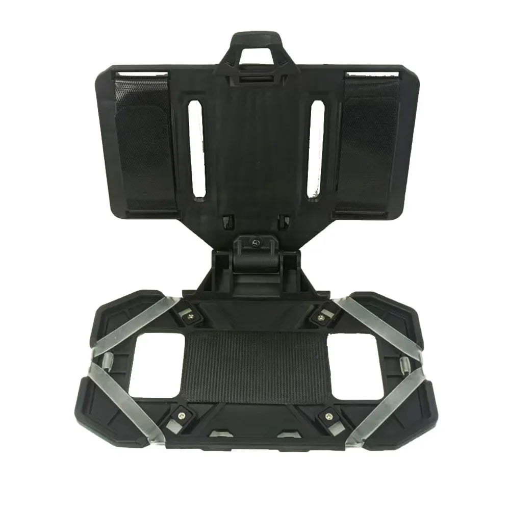 Tactical MOLLE Admin Panel Foldable Phone GPS Holder Chest Rig Vest Accessory For Hunting Airsoft Outdoor
