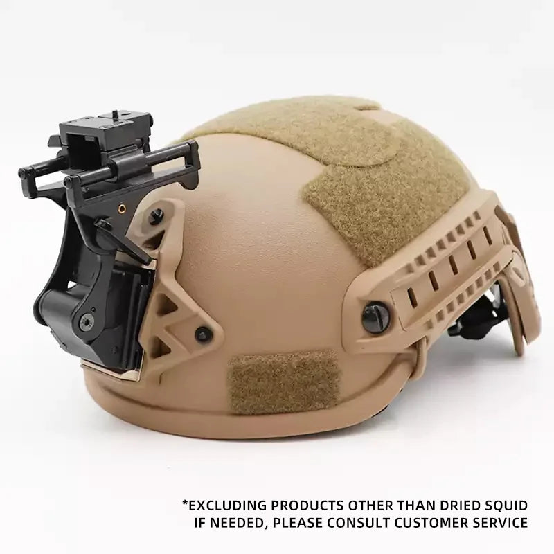 Wendy Gen 1 Alloy NVG Mount & Cuttlefish Rail - Universal Fit for All Tactical Helmets | Military-Style Civilian Accessory