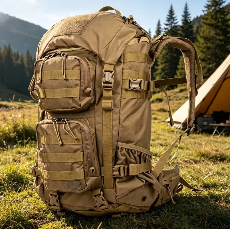 35L 30L Tactical Laptop Backpack Molle System Commute Travel Camping Rucksack
