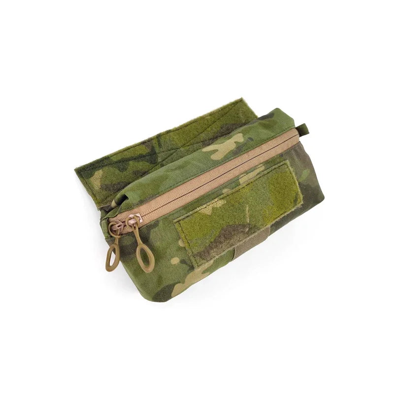 Tactical EDC Dump Drop Pouch Airsoft MK4/D3/FCPC Chest Rig Hanging Abdominal Pouch Multicam Expanded Plate Carrier Fanny Bag