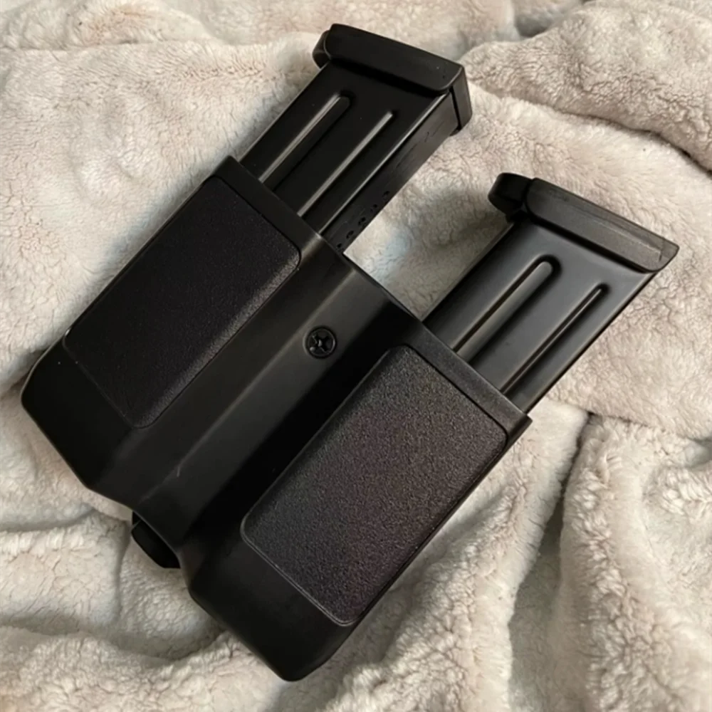 Molle Double Magazine Pouch 9mm Mag   Holder Carrier for  HK VP9 Glcok 9mm  G19 G23 G17 Sig sauer p320 p226 2022 beretta  px4