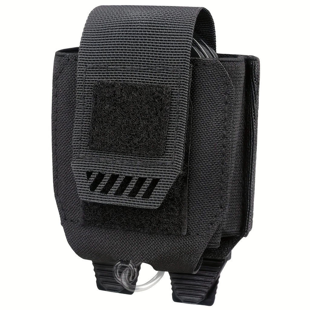 1Pc 1000D Nylon Quick Release MOLLE Handcuff Pouch Tactical Tool Hanging Bag For Belt Vest Outdoor Safety Storage Waist Pack