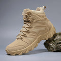Men's Casual Shoesthick Bottom Lace-up Workwear  Shoes Men for Work Outdoor Men's Shoe High Quality Autumn Winter Hiking Boots