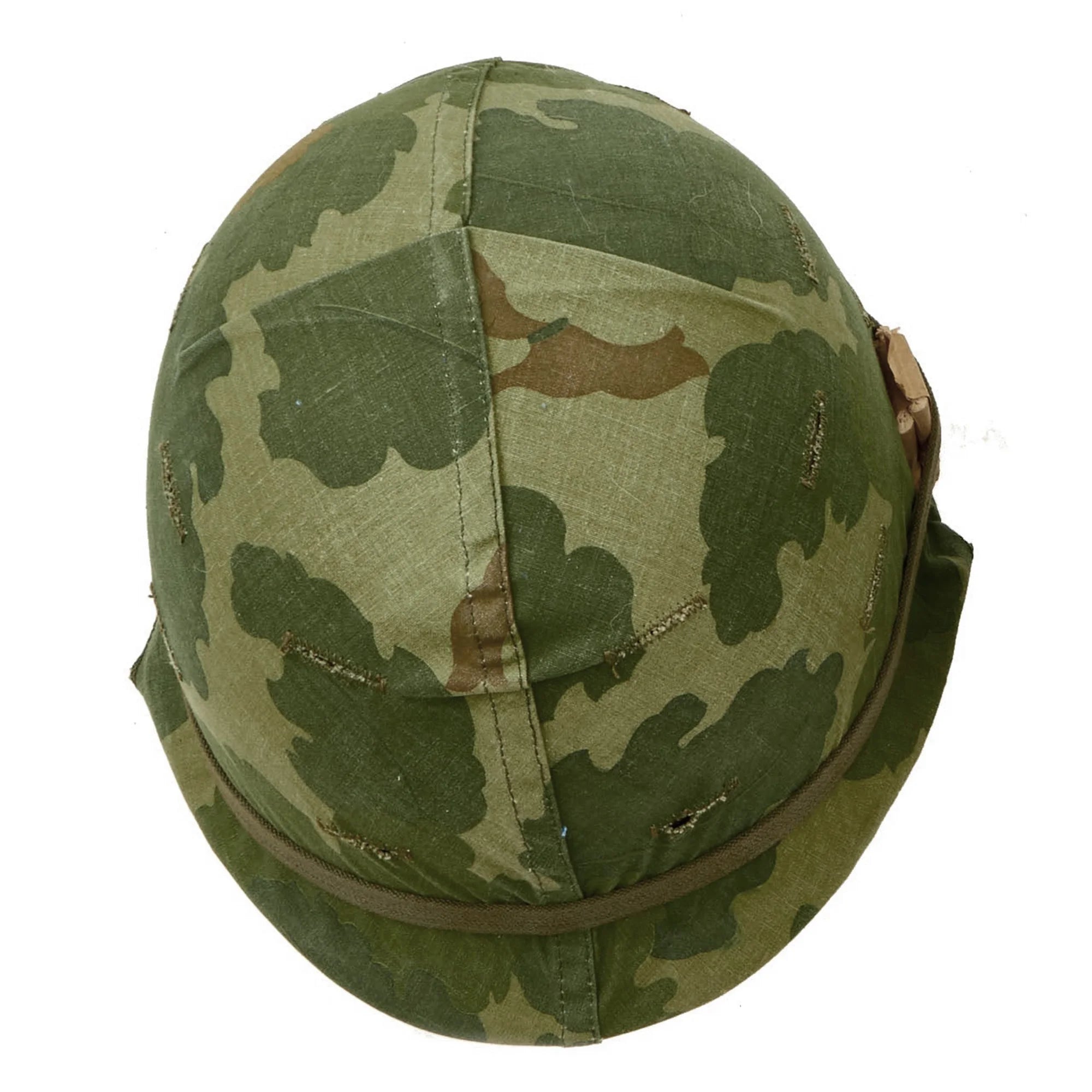 WW2 US Mitchell Camo M1 Helmet Cover Vietnam War WWII Two-Sided Camouflage Helmet Cover Field Operations Replica