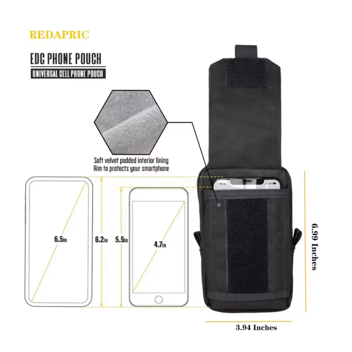Tactical Molle Pouch Waist Bag Outdoor Men EDC Tool Bag Utility Gadget Organizer Vest Pack Purse Mobile Phone Case