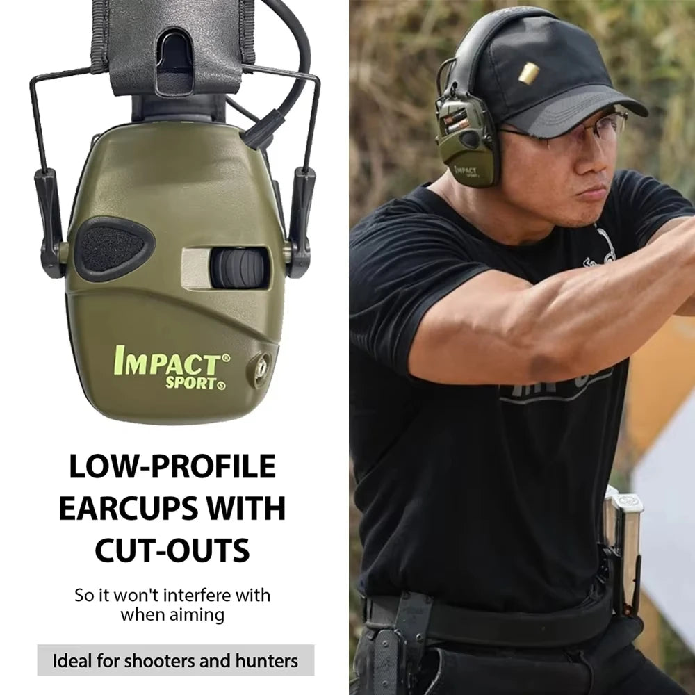 Tactical anti-noise Earmuff for Hunting shooting headphones Noise reduction Electronic Hearing Protective Ear Protection