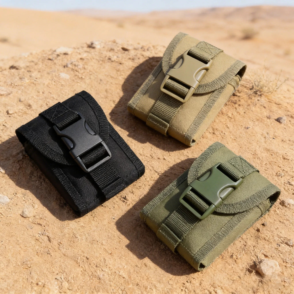 Compact Tactical EDC Cigarette Pouch Tools Organizer 1000D Nylon Water Resistant MOLLE Backpack Vest Hunting Mag Bag Waist Pack