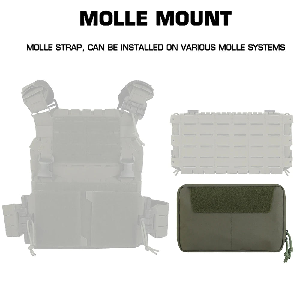 Tactical ARC Drop GP Pouch for AVS JPC CPC Plate Carrier Hunting Chest Vest MOLLE Utility Pouch Waist Bag Combat Pouch