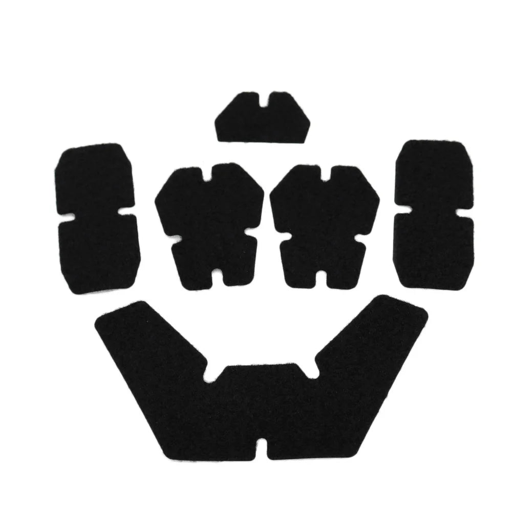 VULPO 6PCS/Set Tactical Helmet Patches Hook and Loop Fastener Magic Sticker Accessories For FAST AF Helmet