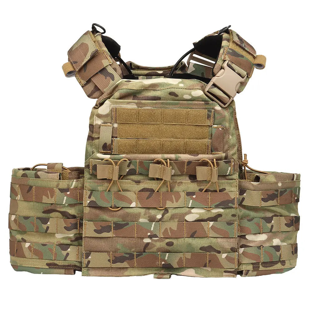 Tactical CPC Vest Cherry Plate Carrier Body Armor Molle Quick Release Cummerbund Combat Protective Airsoft Hunting Accessory