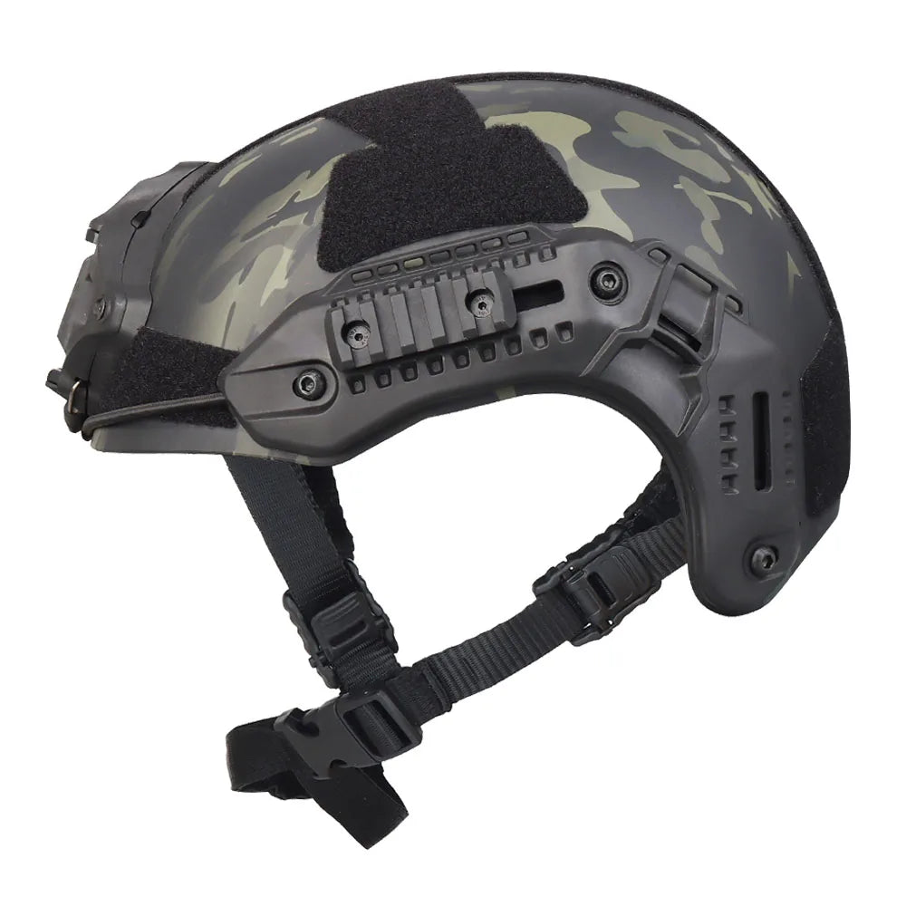 Tactical MK Helmet Thickened Outdoor Hunting Combat Training Fast Helmet Shooting Airsoft Cycling Sports Full Protection Gear