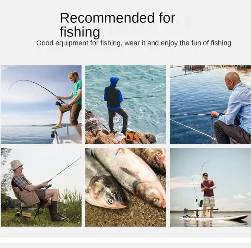 Men Hiking Fishing Shoes Boots Outdoor Athletic Breathable Waterproof Anti-wear Fishing Shoes