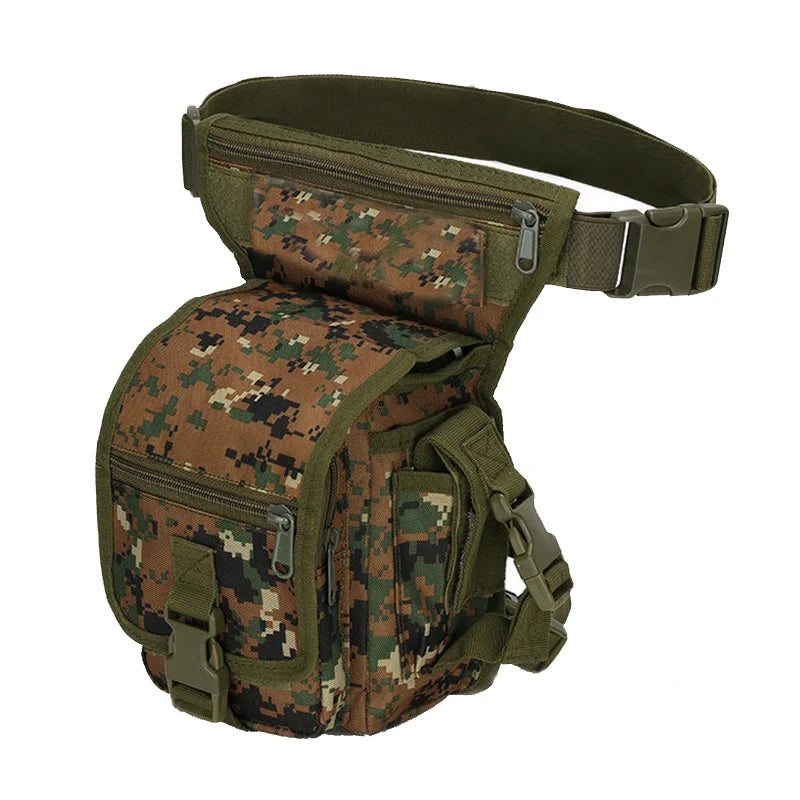 Adjustable Outdoor Sports Pouch Hunting Accessories Belt Bag Traveling Hiking Bicycle Tactical Leg Bag